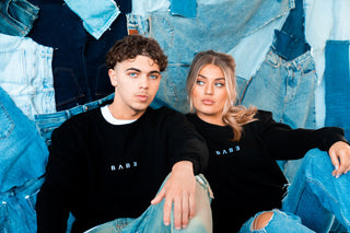 The nine crewneck black